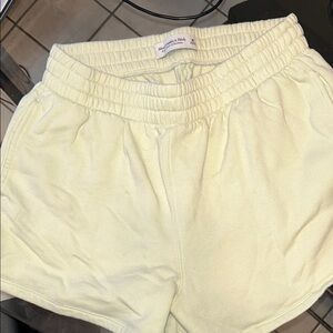 Abercrombie Women's Light Green Shorts